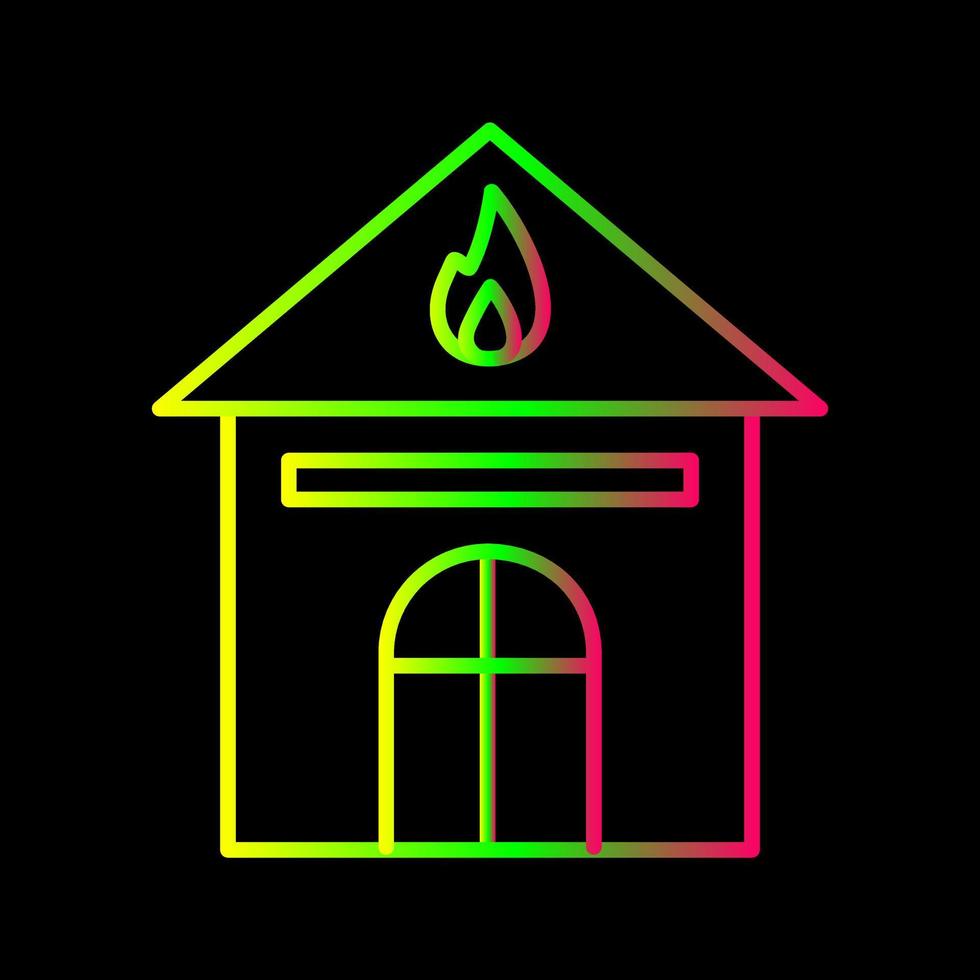 Unique Fire Brigade Vector Icon
