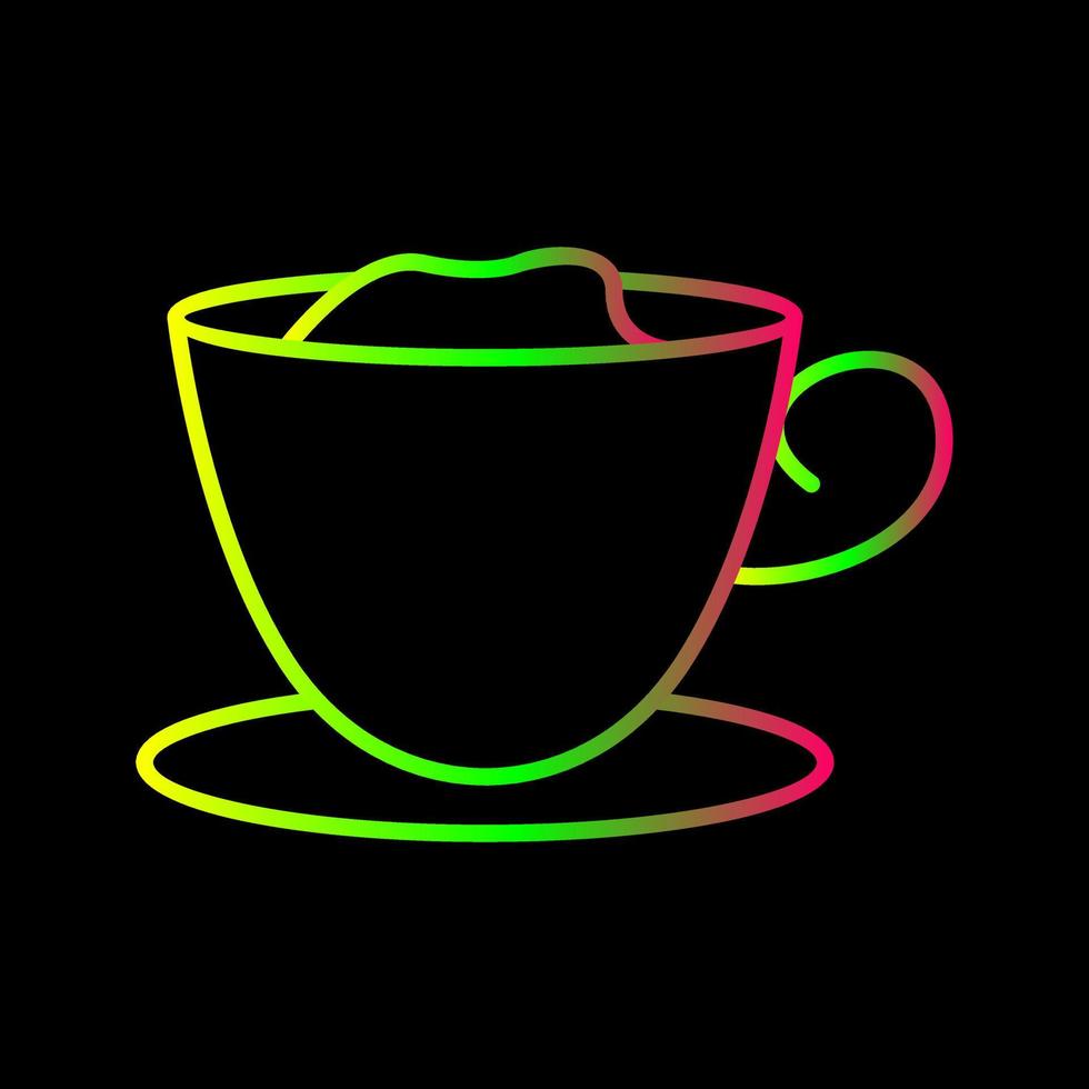 Creamy Coffee Vector Icon