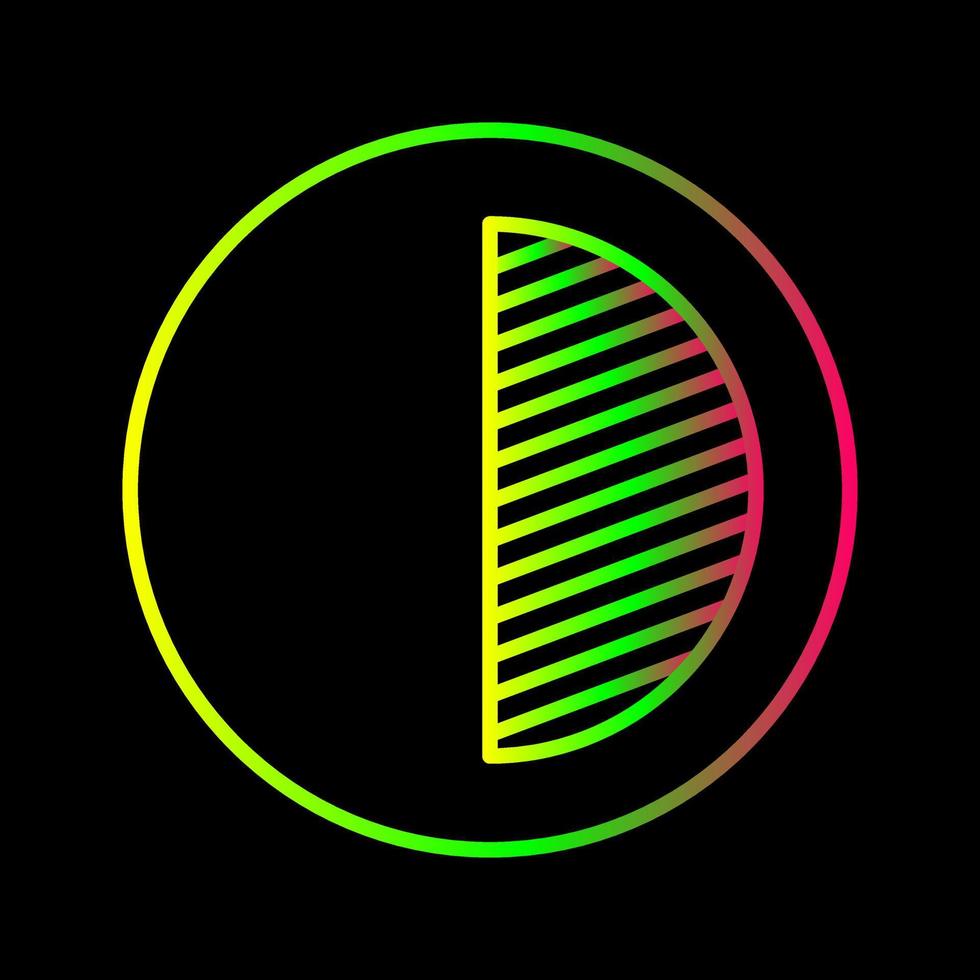 Unique Contrast Vector Icon