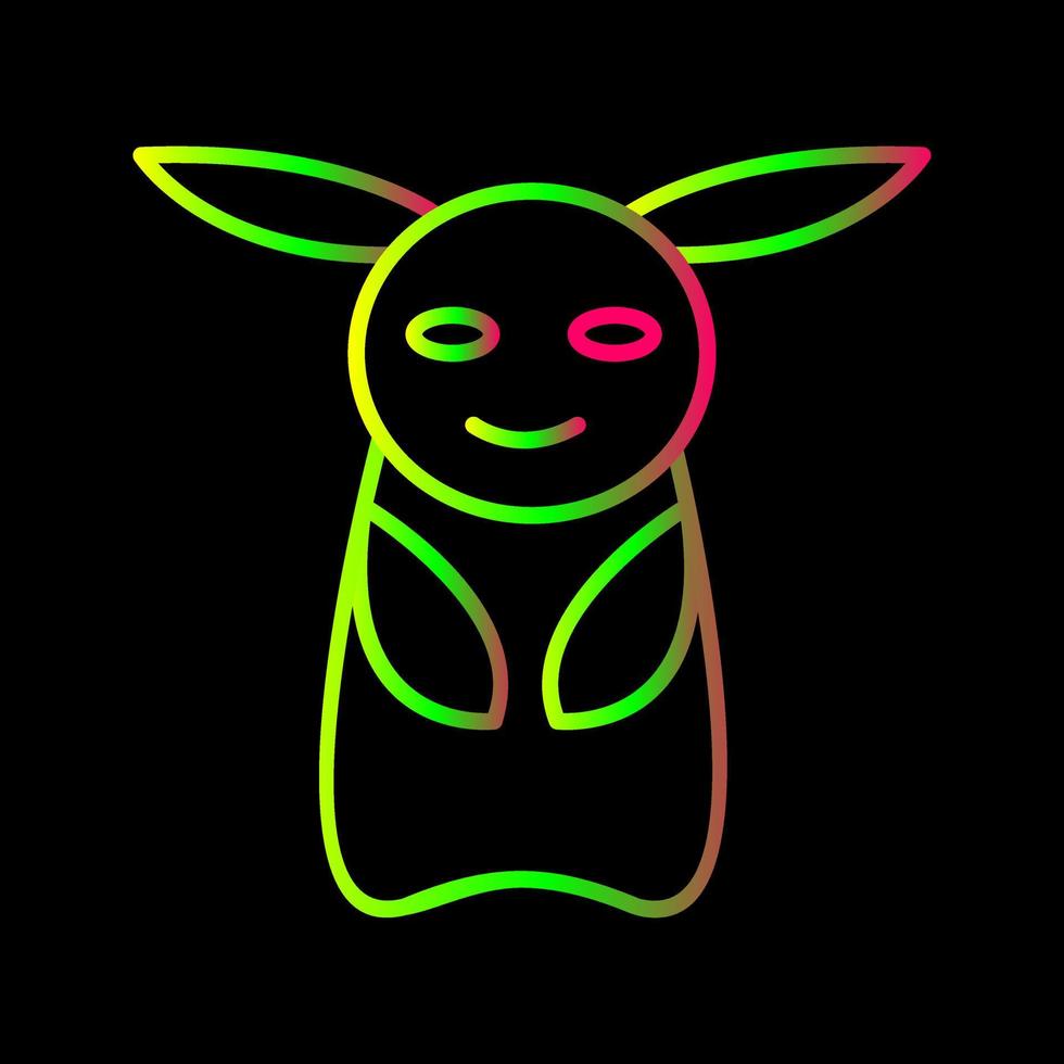 Unique Game Character Vector Icon