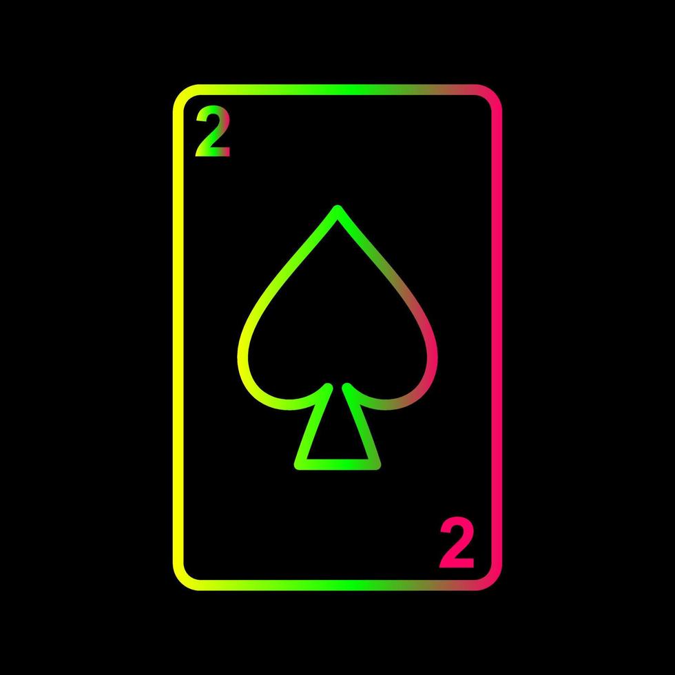 Spades Card Vector Icon