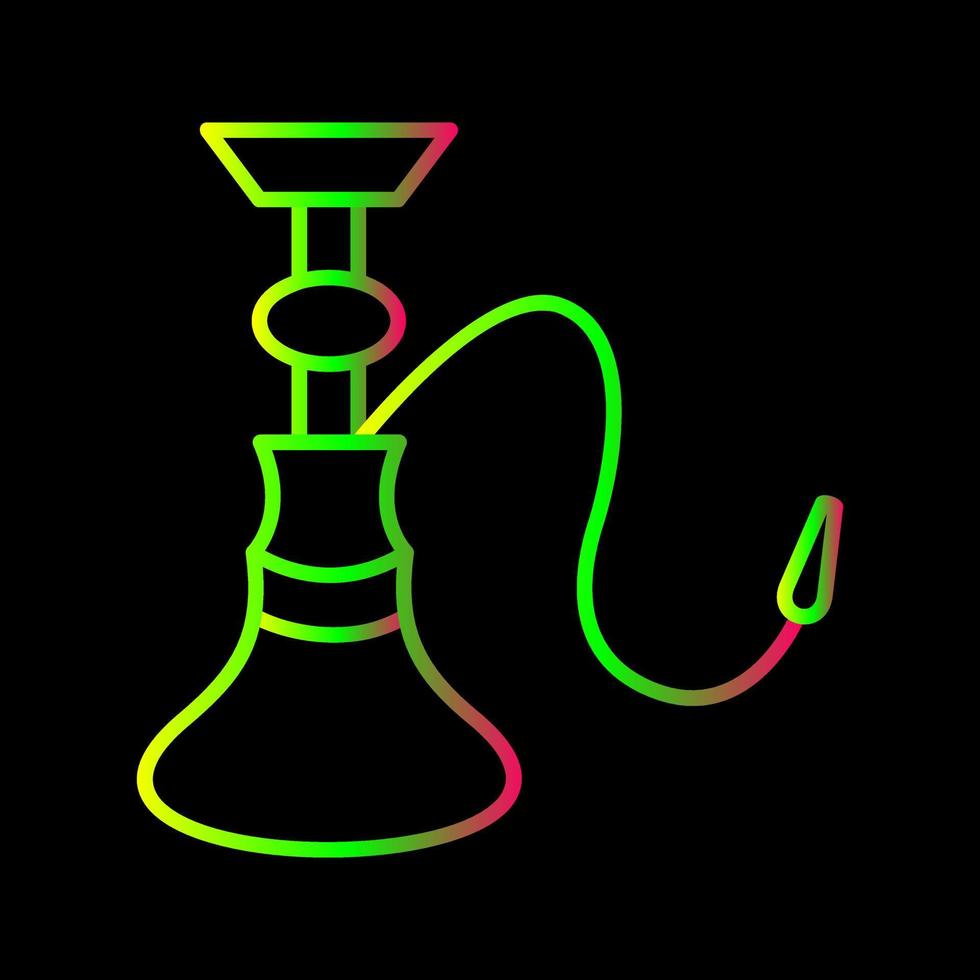 Unique Hookah Vector Icon