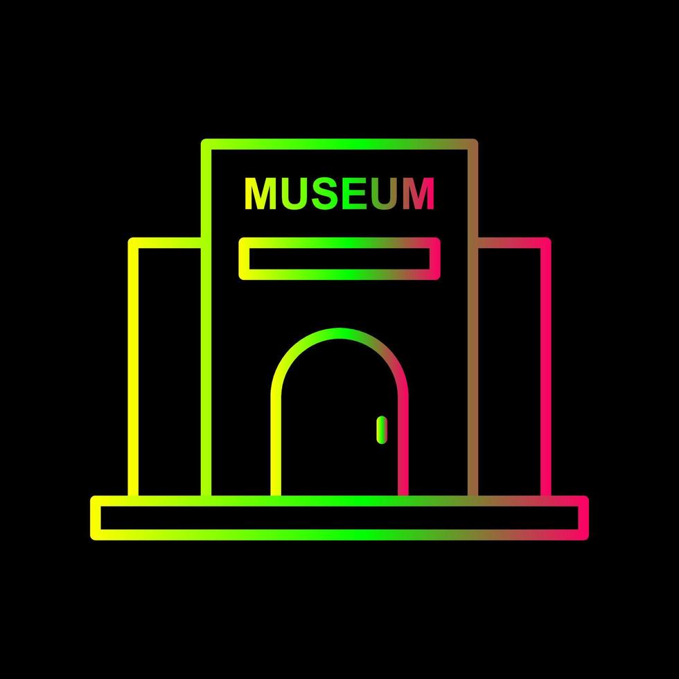 Museum Building Vector Icon