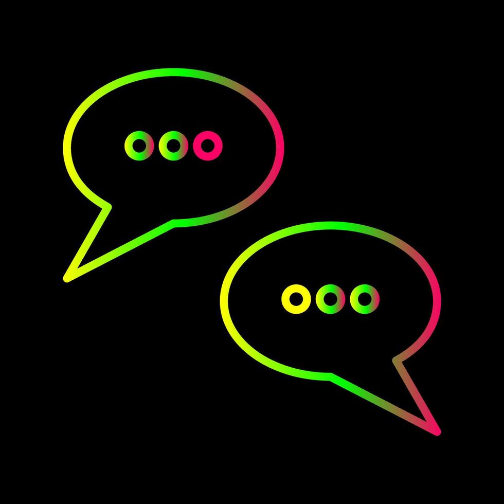 Conversation Bubbles Vector Icon