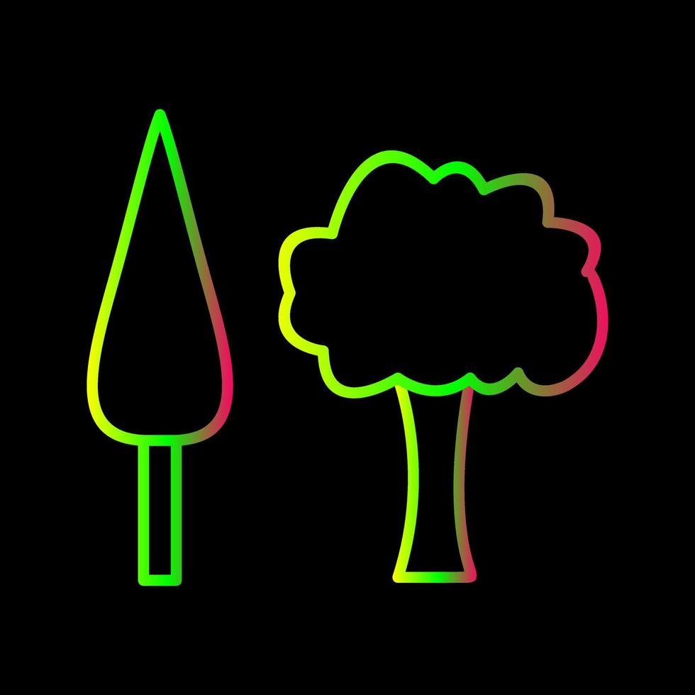 Trees Vector Icon