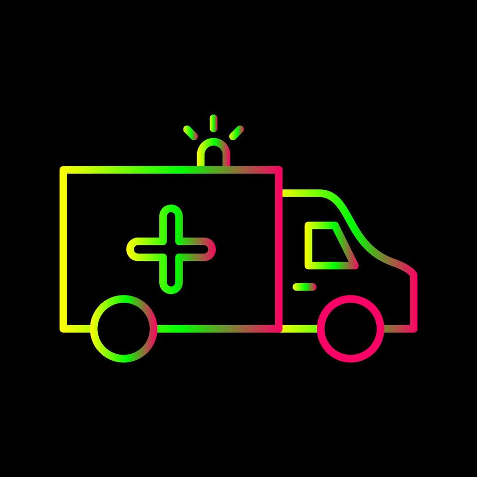 Ambulance Vector Icon