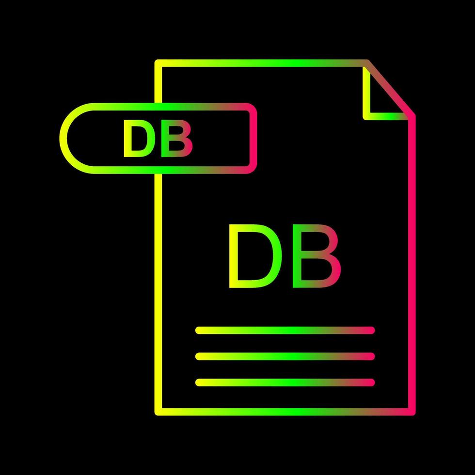 icono de vector de base de datos