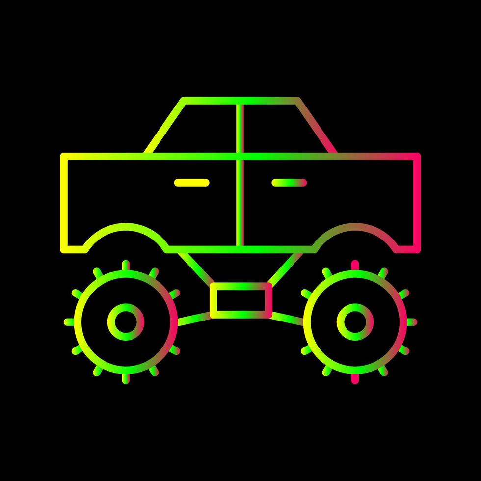 Monster Truck Vector Icon