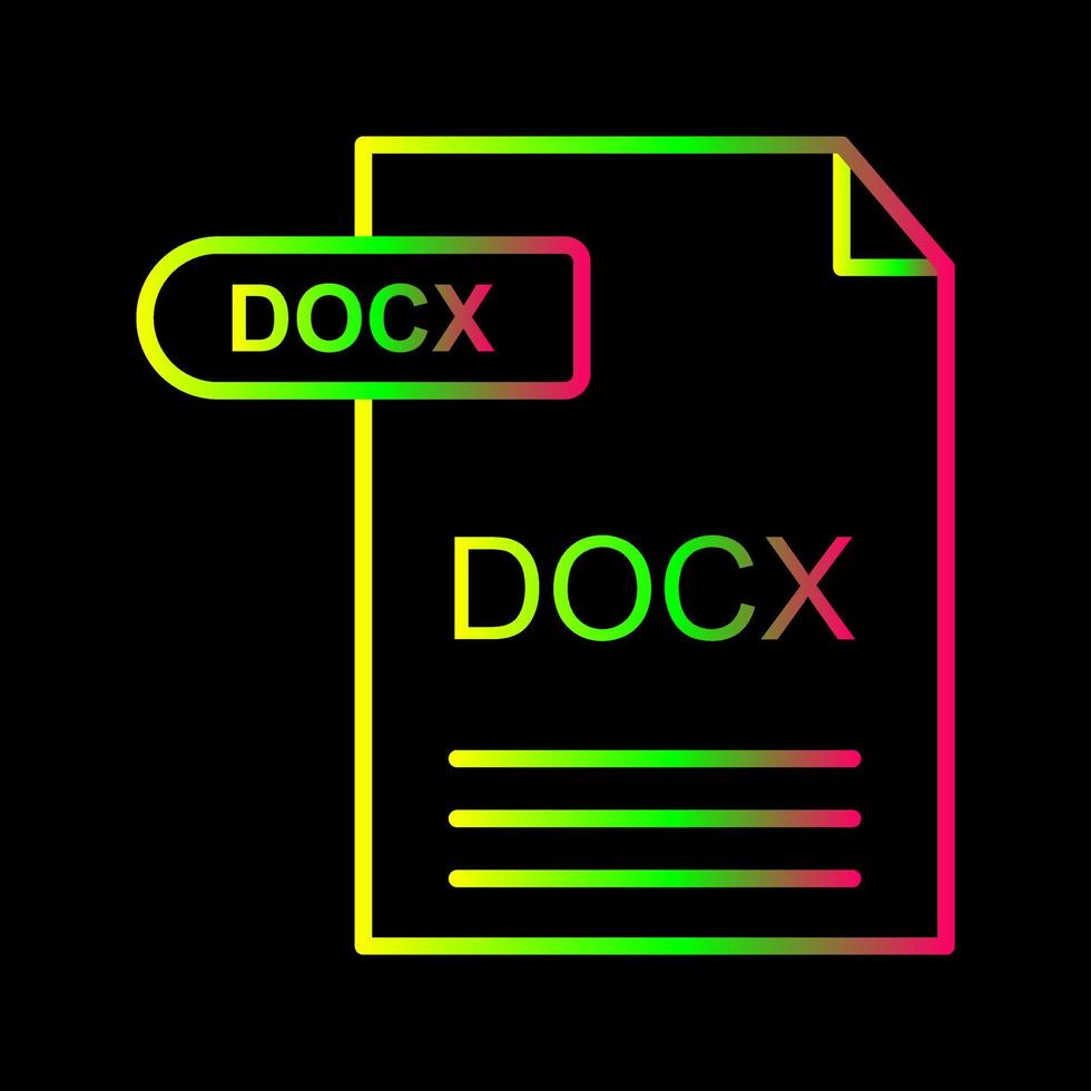 DOCX Vector Icon