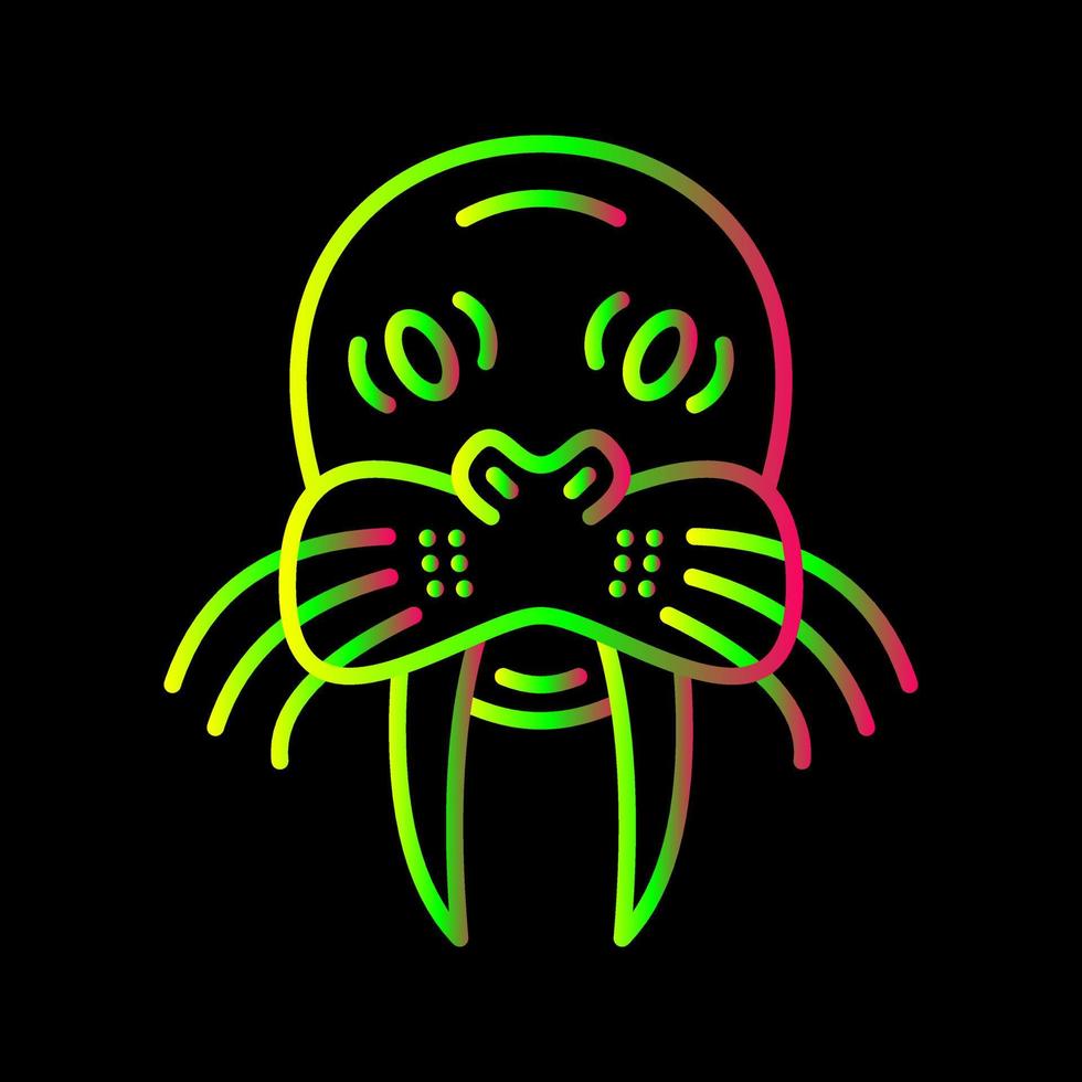 Walrus Vector Icon