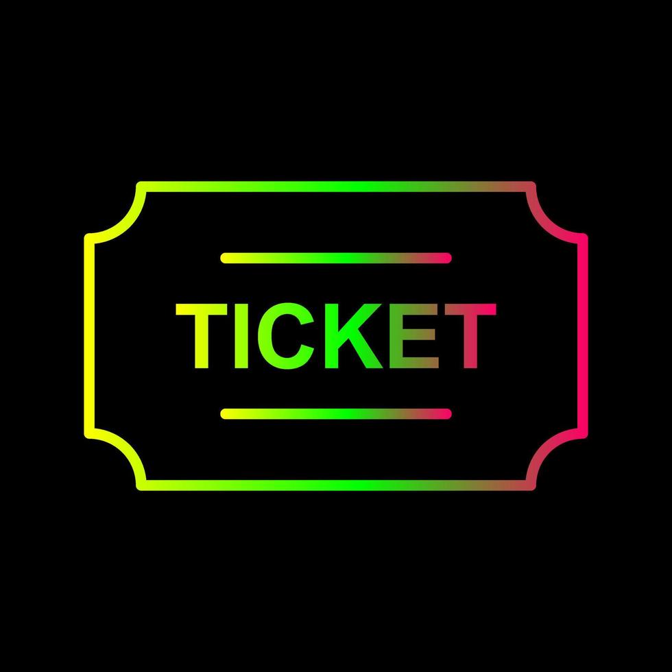 Tickets Vector Icon