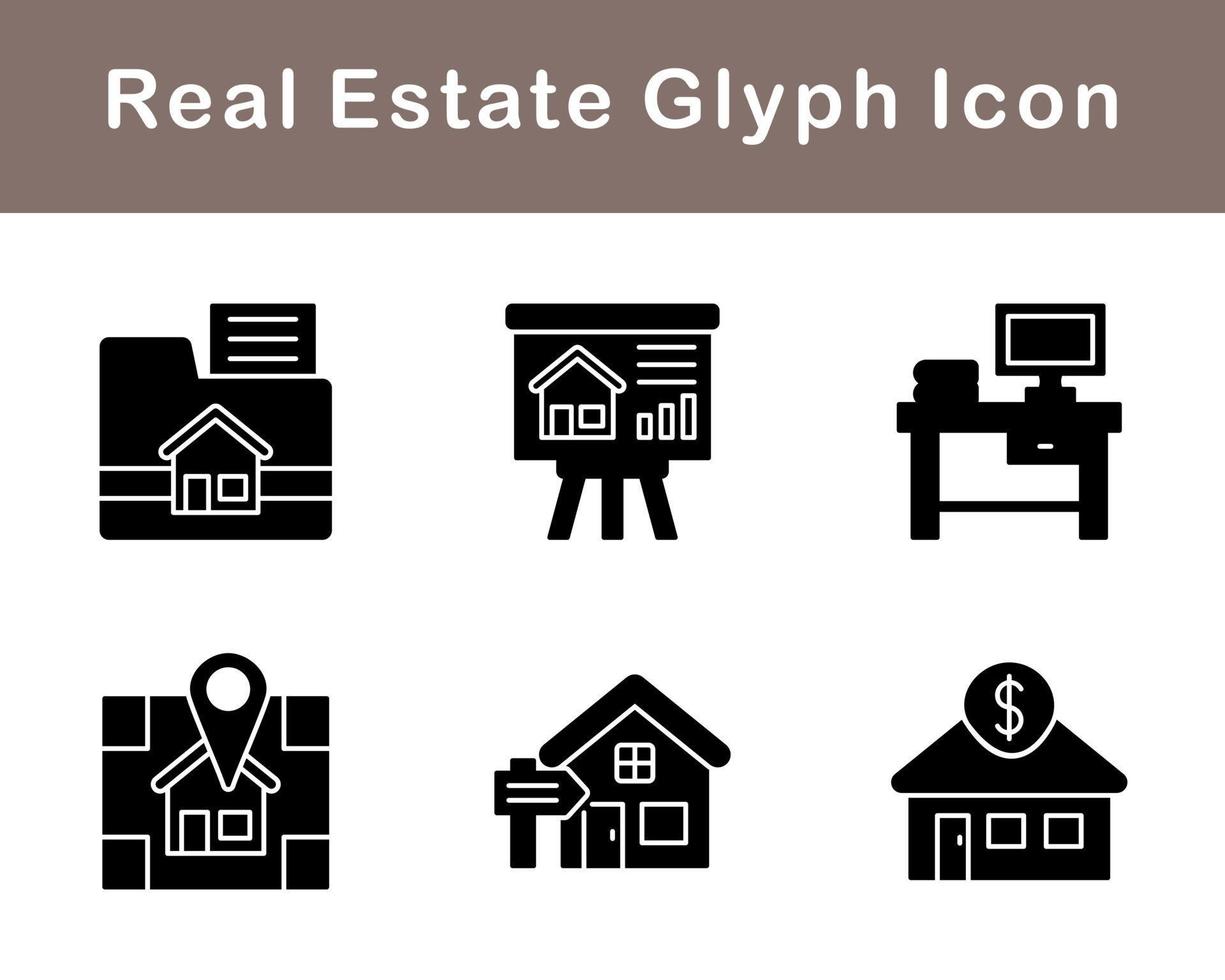 Real Estate Vector Icon Set