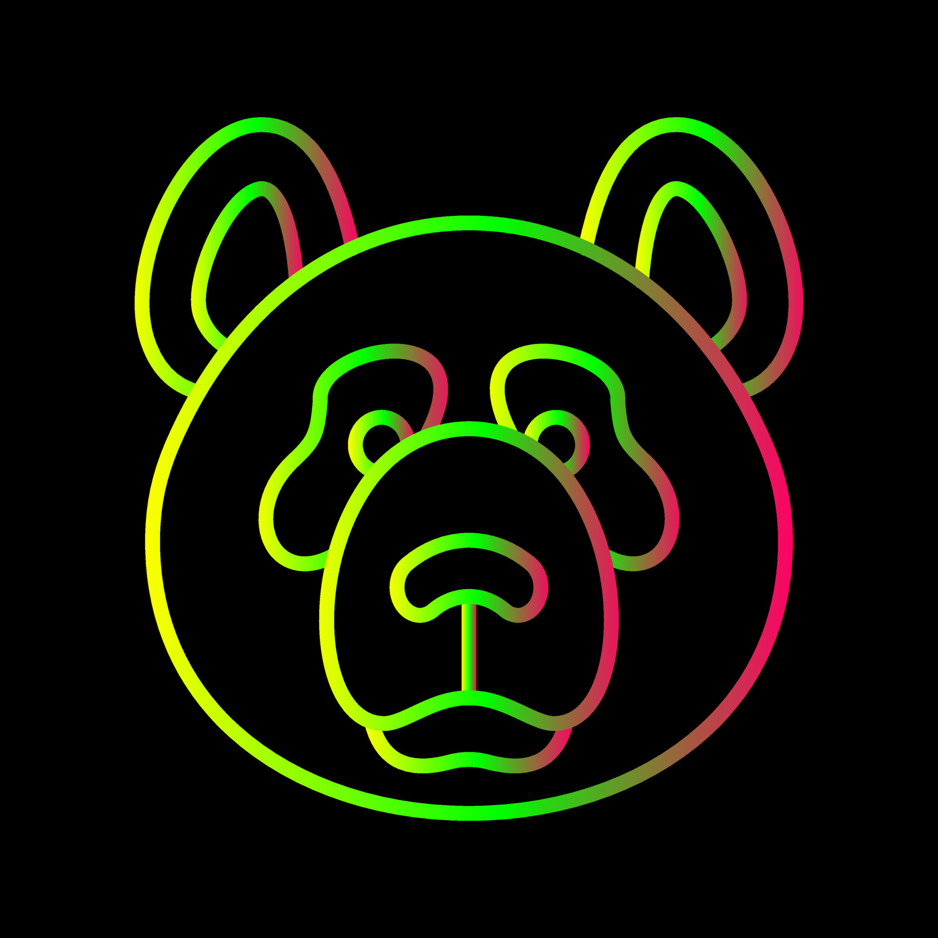 Panda Vector Icon 20216561 Vector Art at Vecteezy