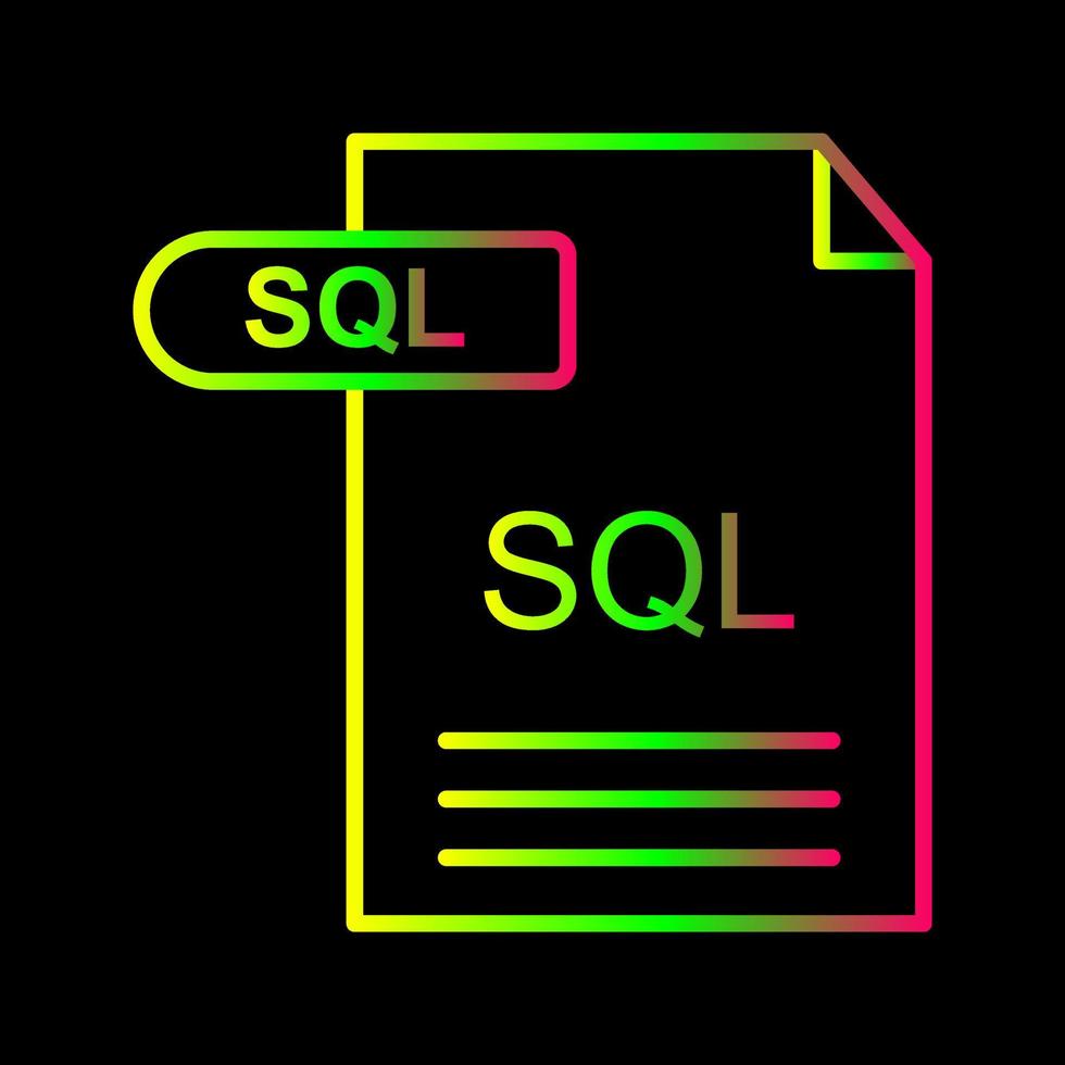 SQL Vector Icon