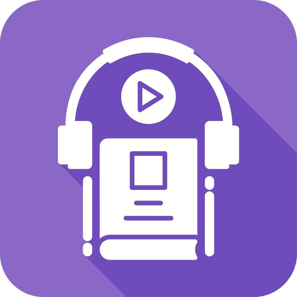 Audio Book Vector Icon