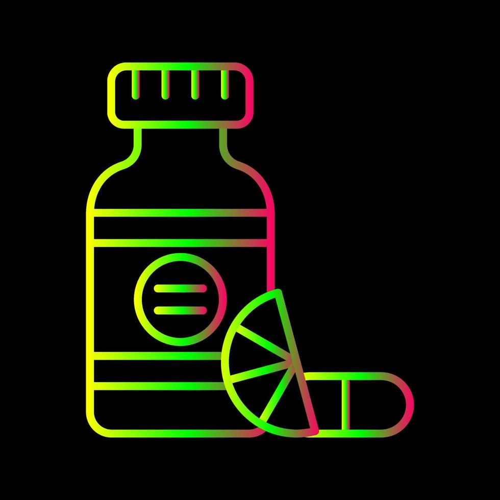 Vitamins Vector Icon