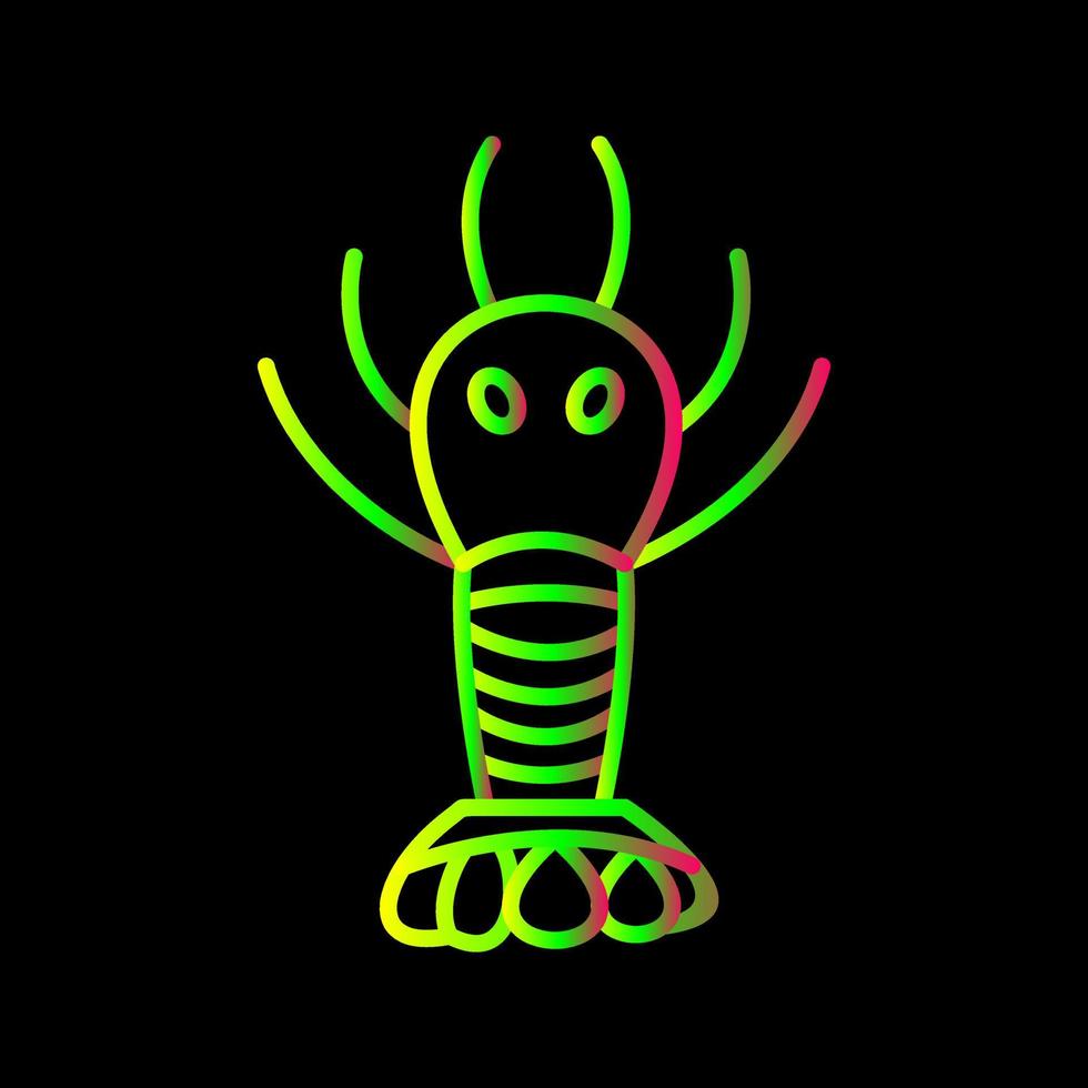 Lobster Vector Icon