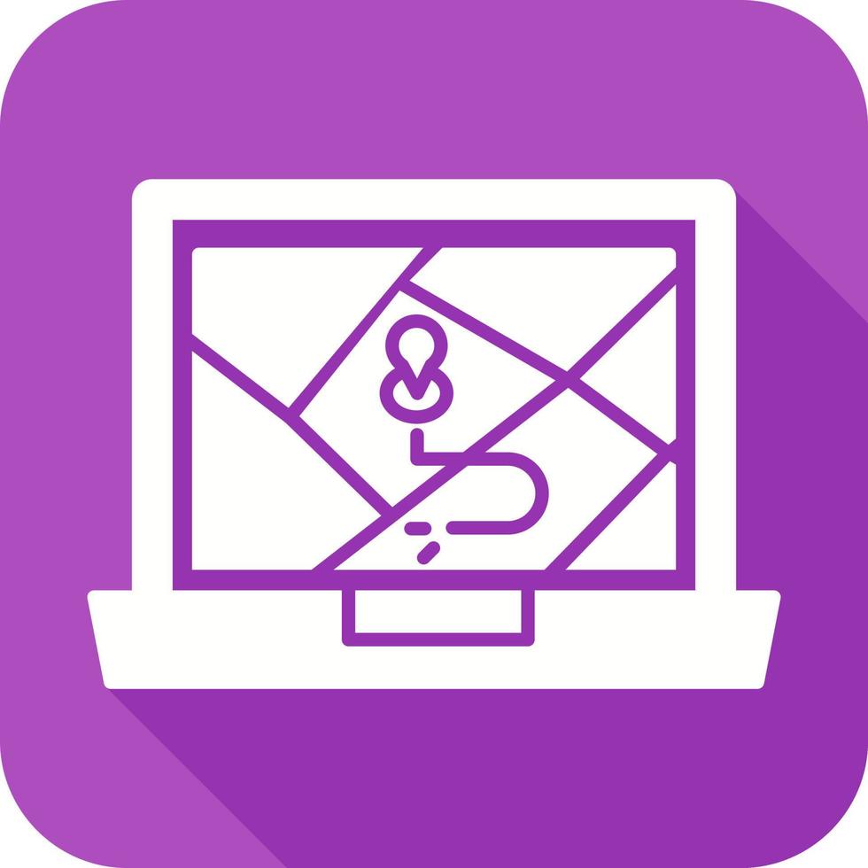 Google Map Vector Icon