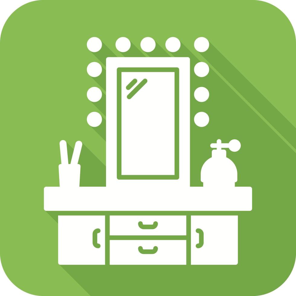 Dressing Table Vector Icon