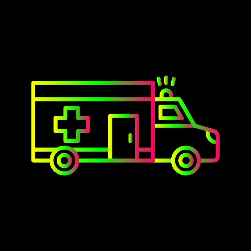 Ambulance Vector Icon