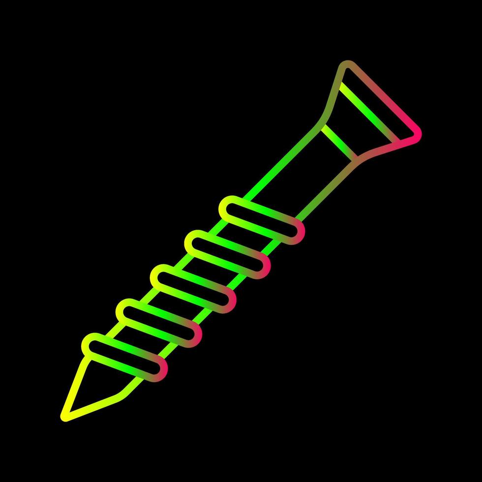 Screw Vector Icon