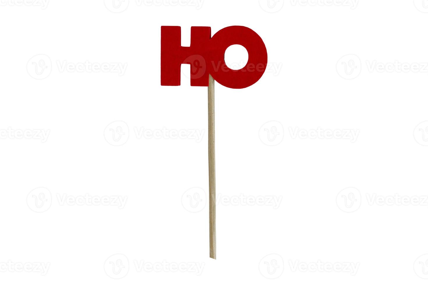 4981 Christmas party decoration isolated on a transparent background photo