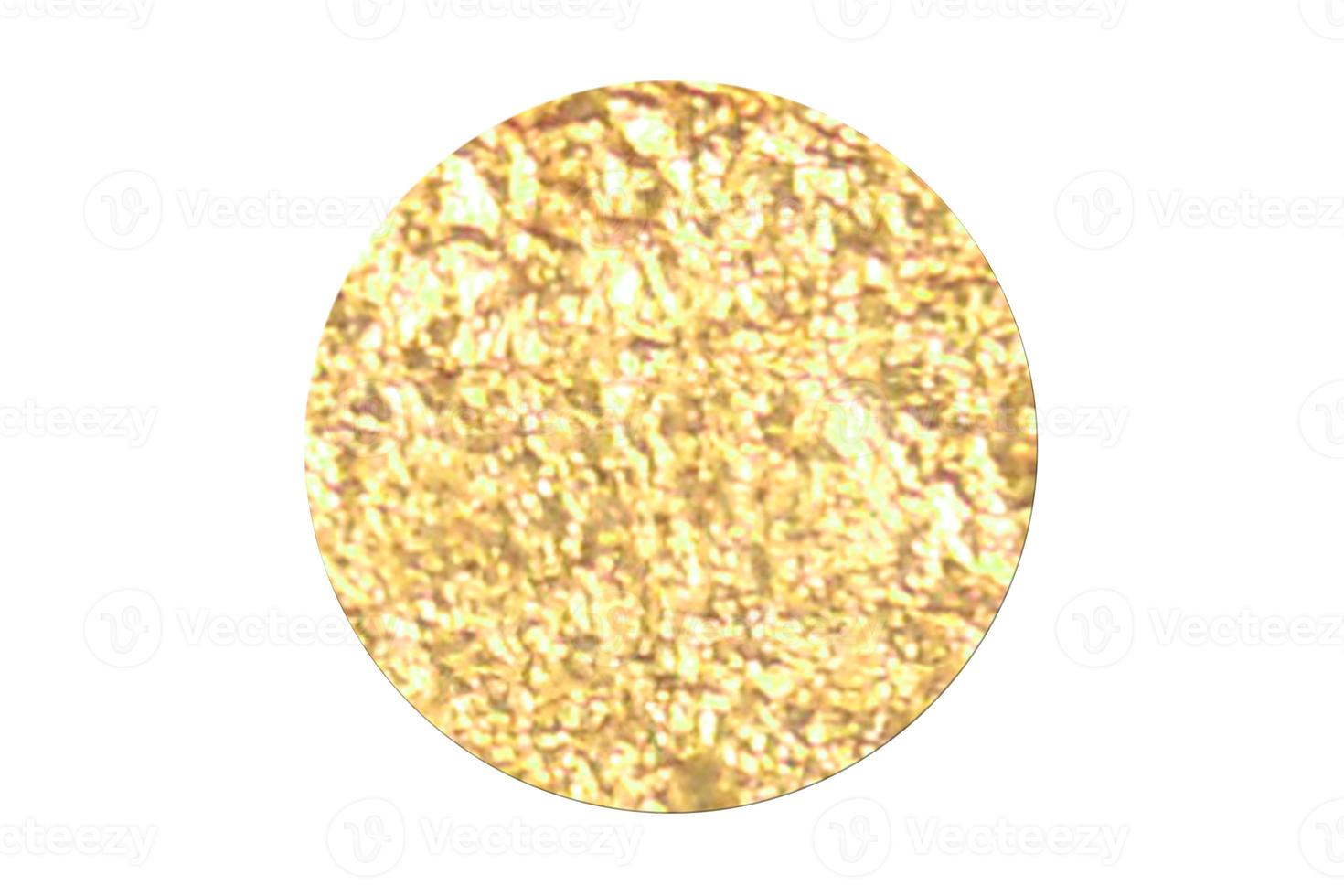 4898 Golden pin isolated on a transparent background photo