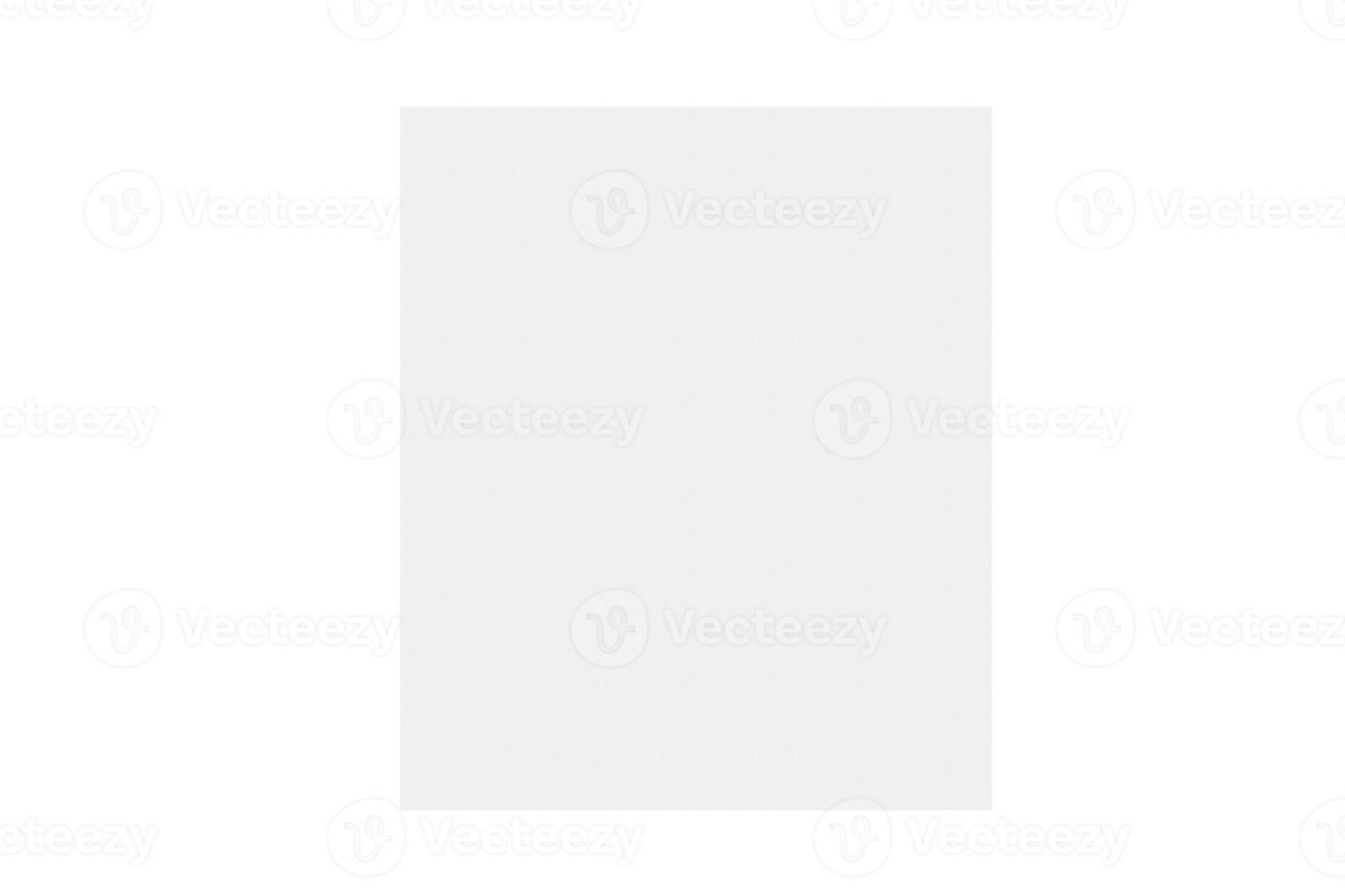 4894 White film frame isolated on a transparent background photo