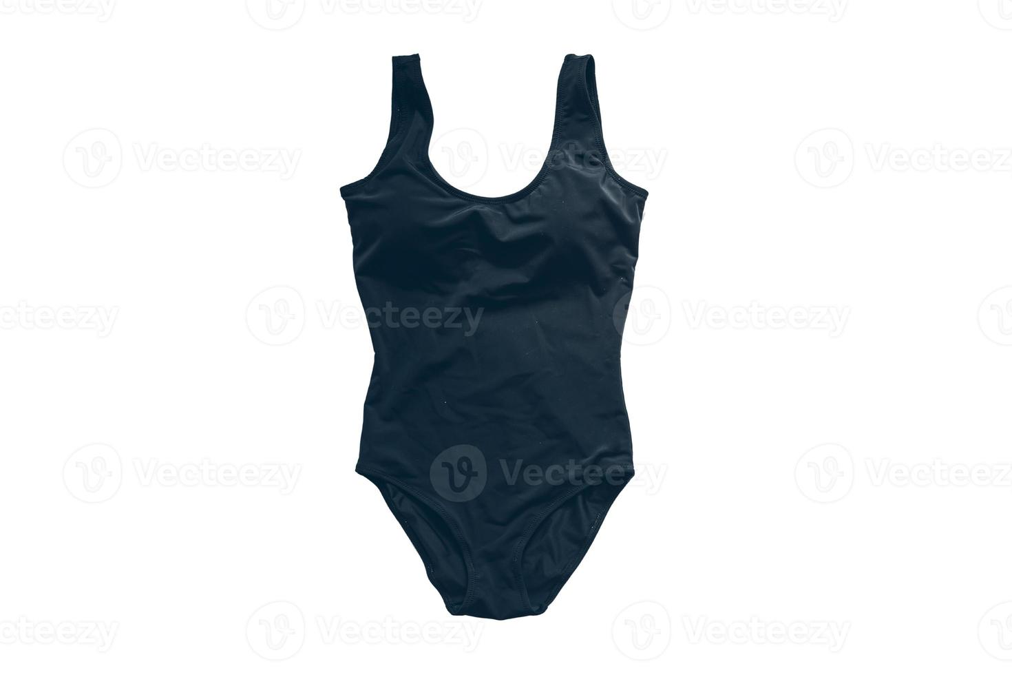 6113 Black swimwear isolated on a transparent background photo