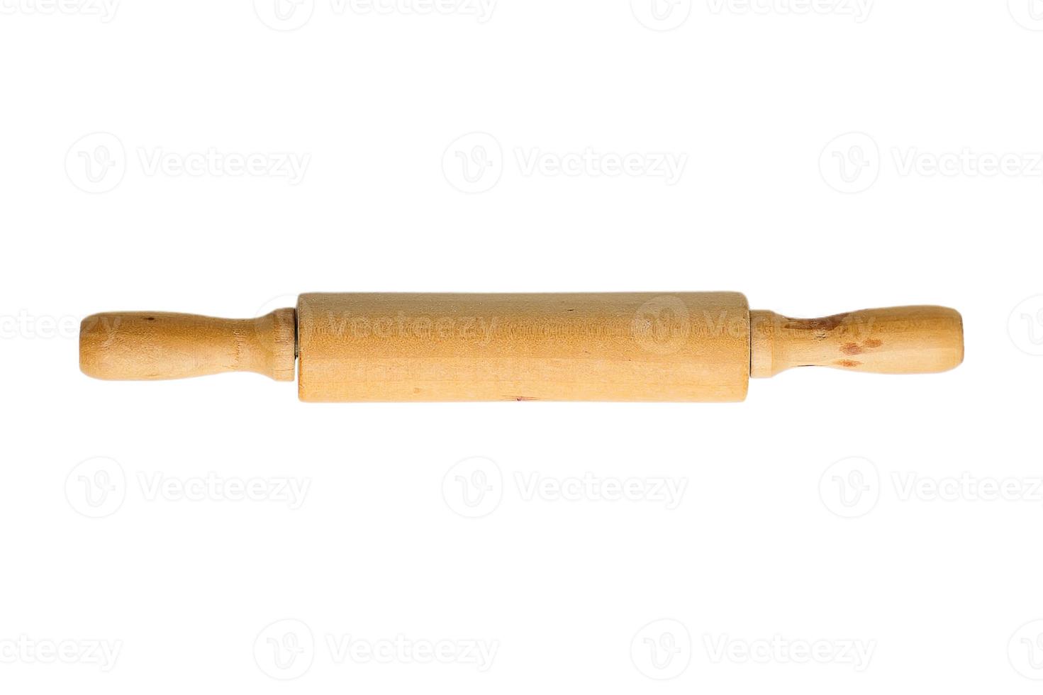 3295Wooden roller isolated on a transparent background photo