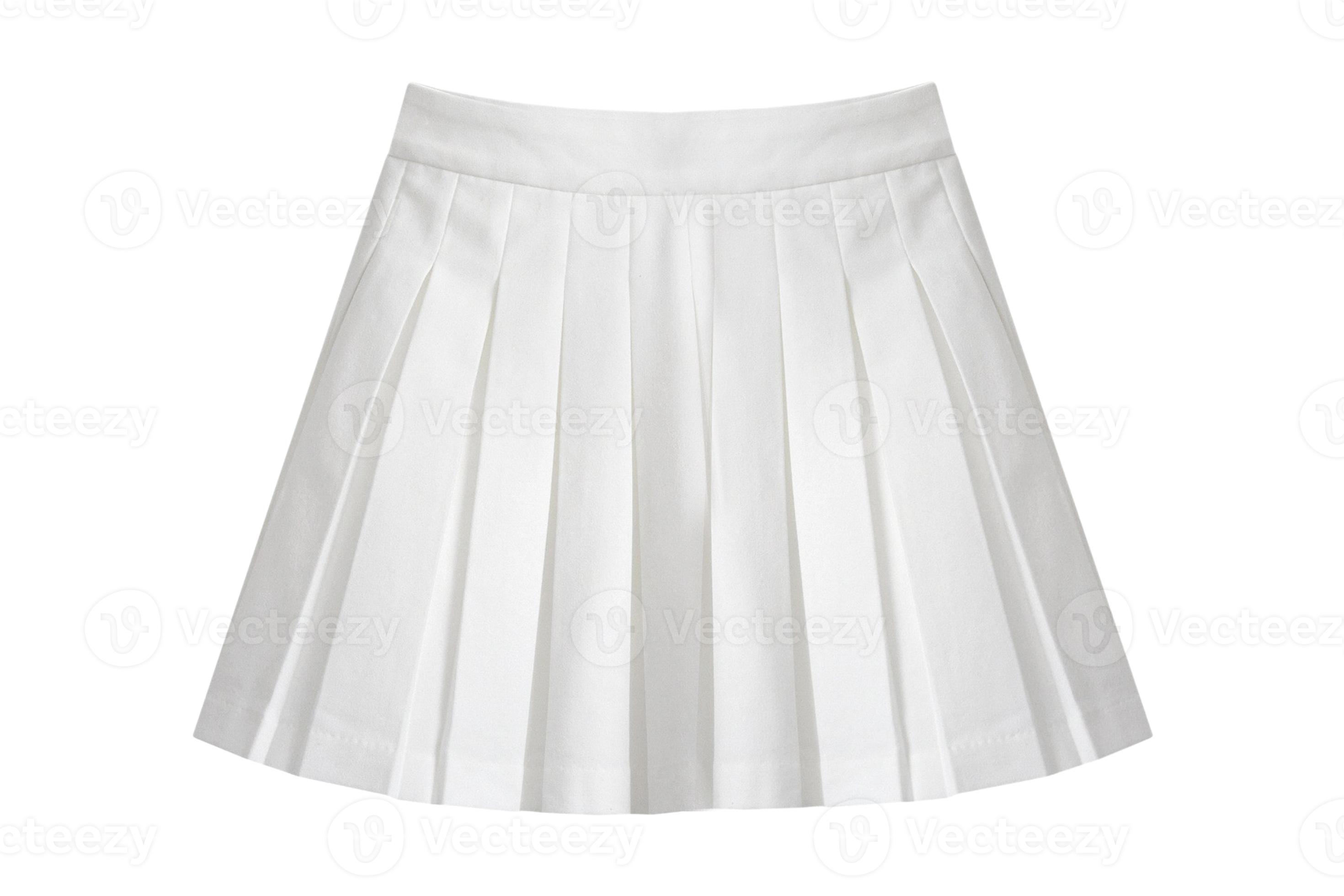 6172 White skirt isolated on a transparent background 20219550 Stock