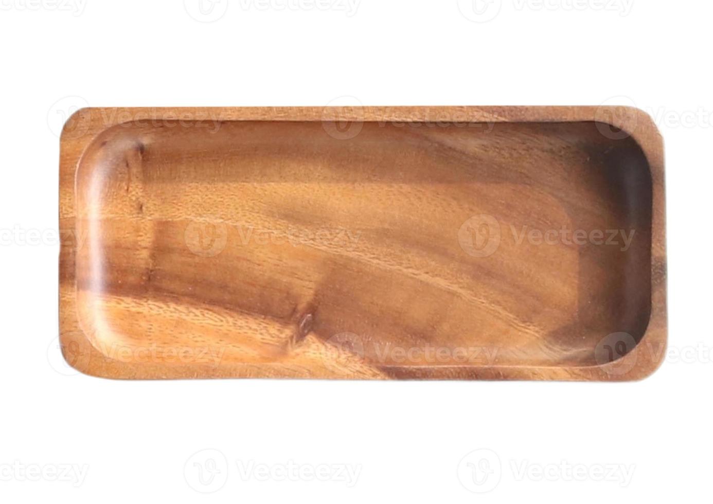 488 Wooden tray isolated on a transparent background photo