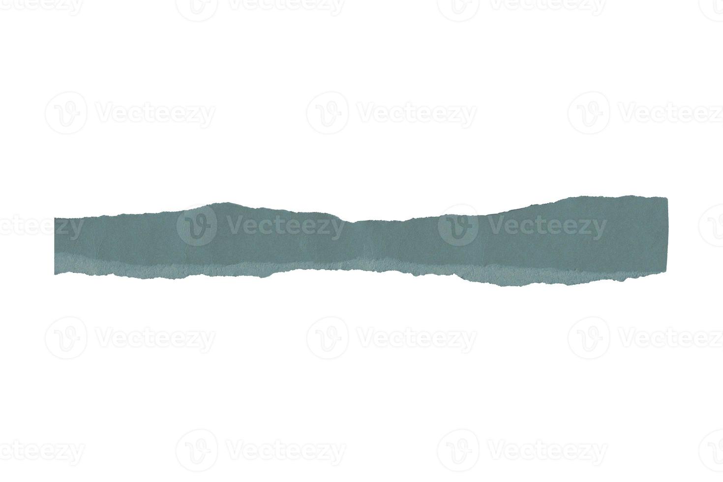 2363 Blue torn paper isolated on a transparent background photo