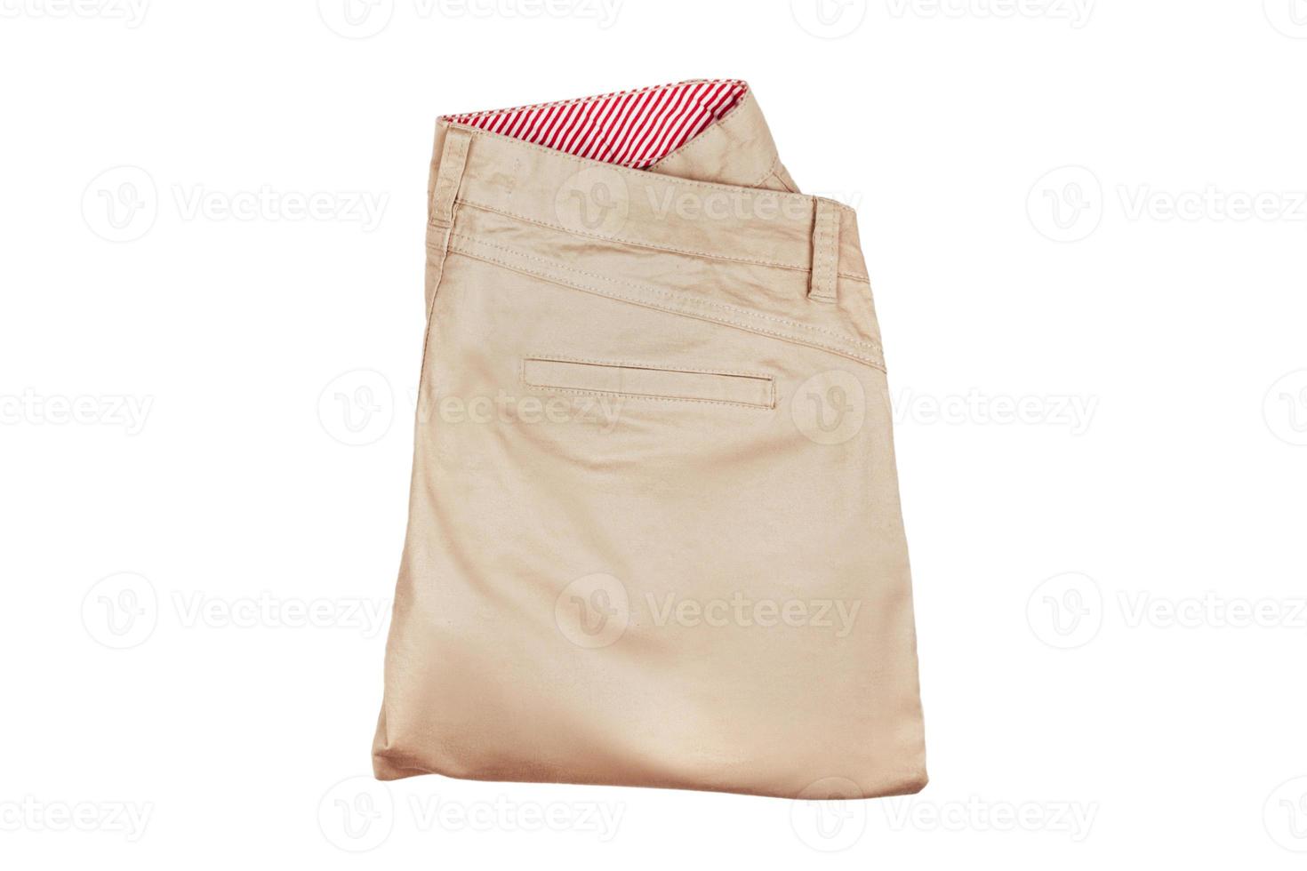 6064 Brown pants isolated on a transparent background photo
