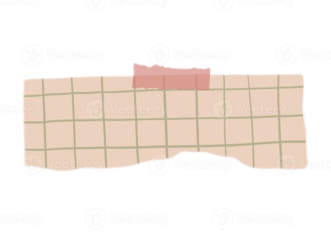 2668 Paper note isolated on a transparent background photo