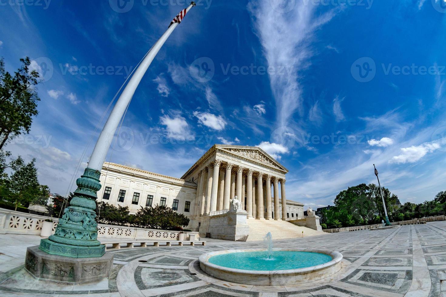 Supreme Court building in Washington dc detail photo