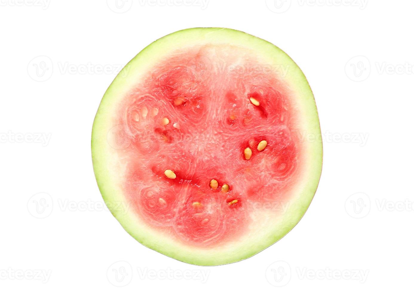 2449 Pink half watermelon isolated on a transparent background photo