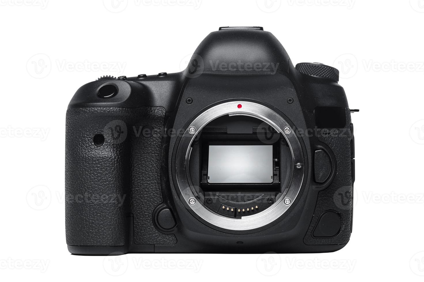 3701 Black camera isolated on a transparent background photo