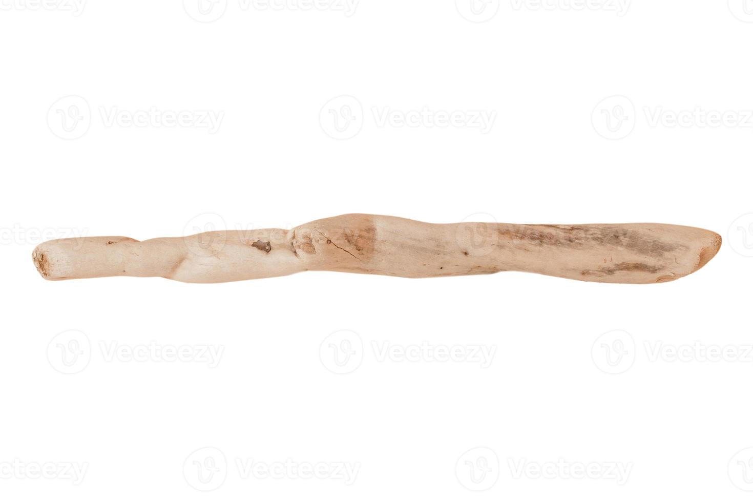 984 Beige wooden stick isolated on a transparent background photo