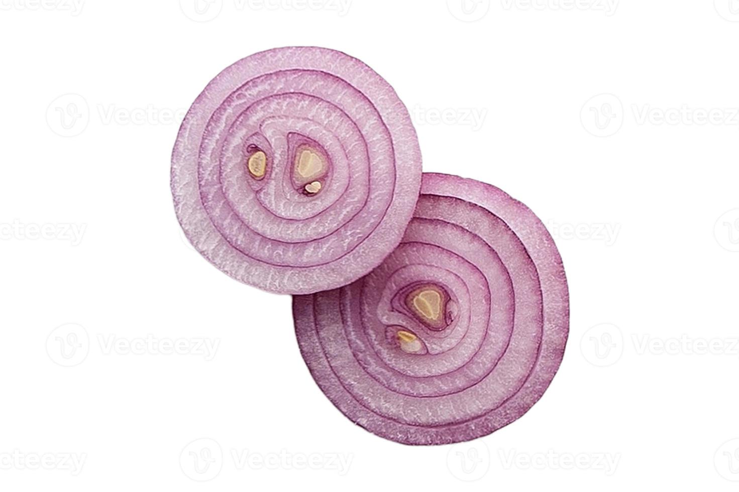 3185 Red onion isolated on a transparent background photo