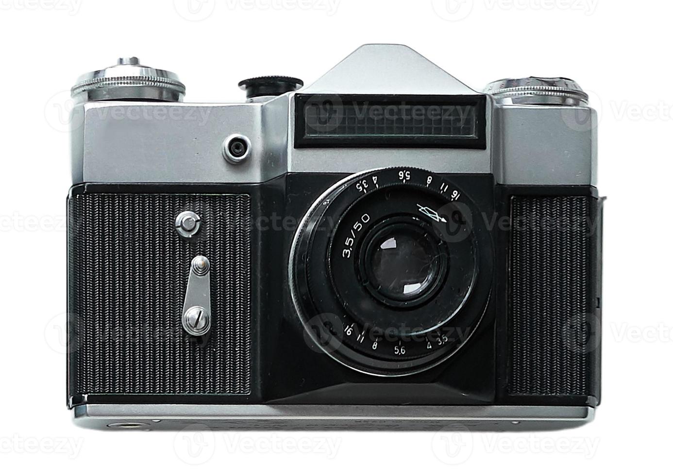 2678 Vintage camera isolated on a transparent background photo