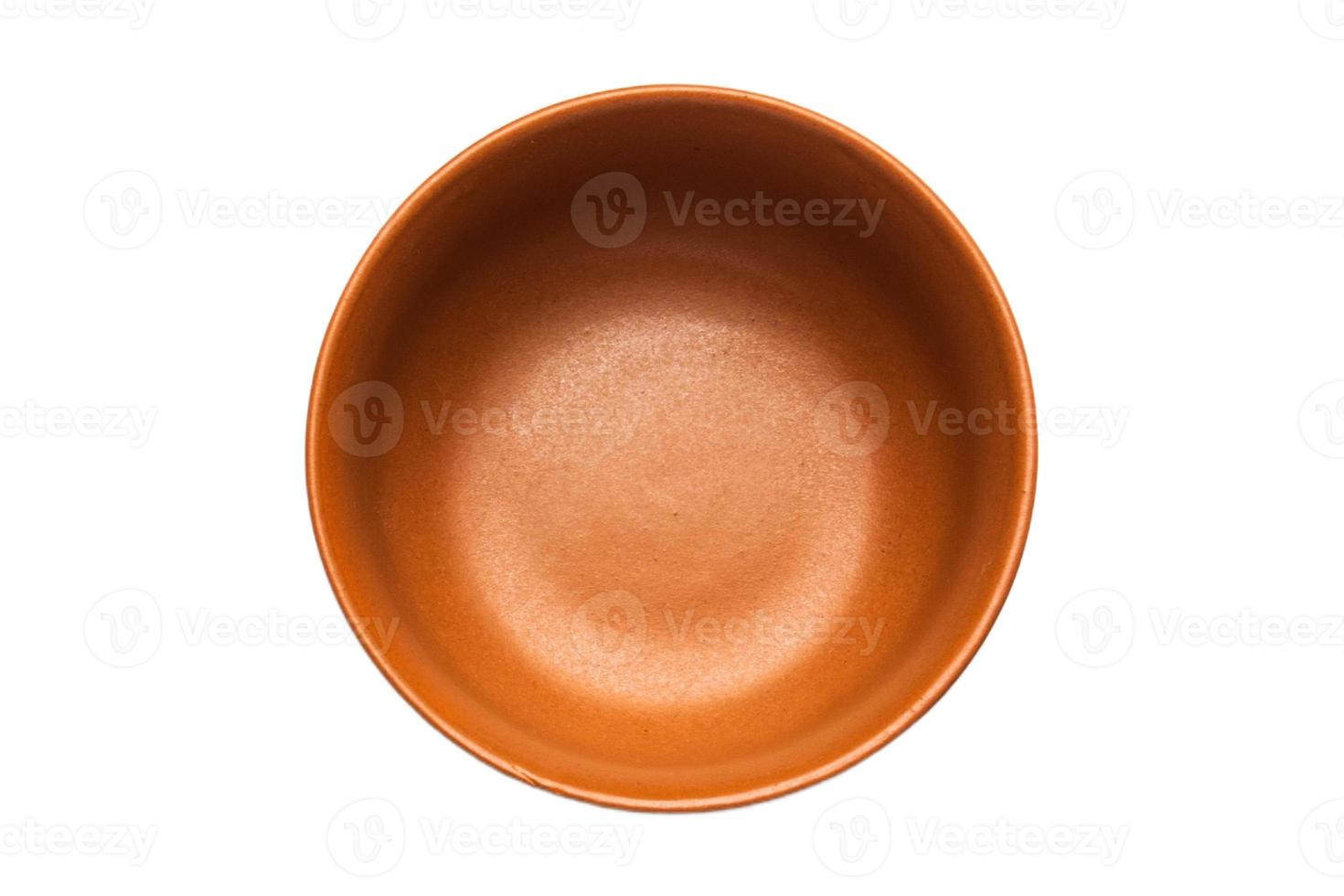 4043 Brown bowl isolated on a transparent background photo