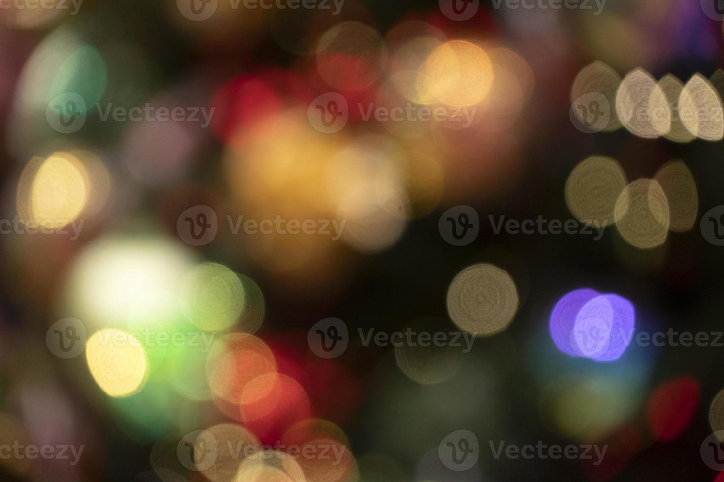 detalle de la decoración del árbol de navidad de París foto