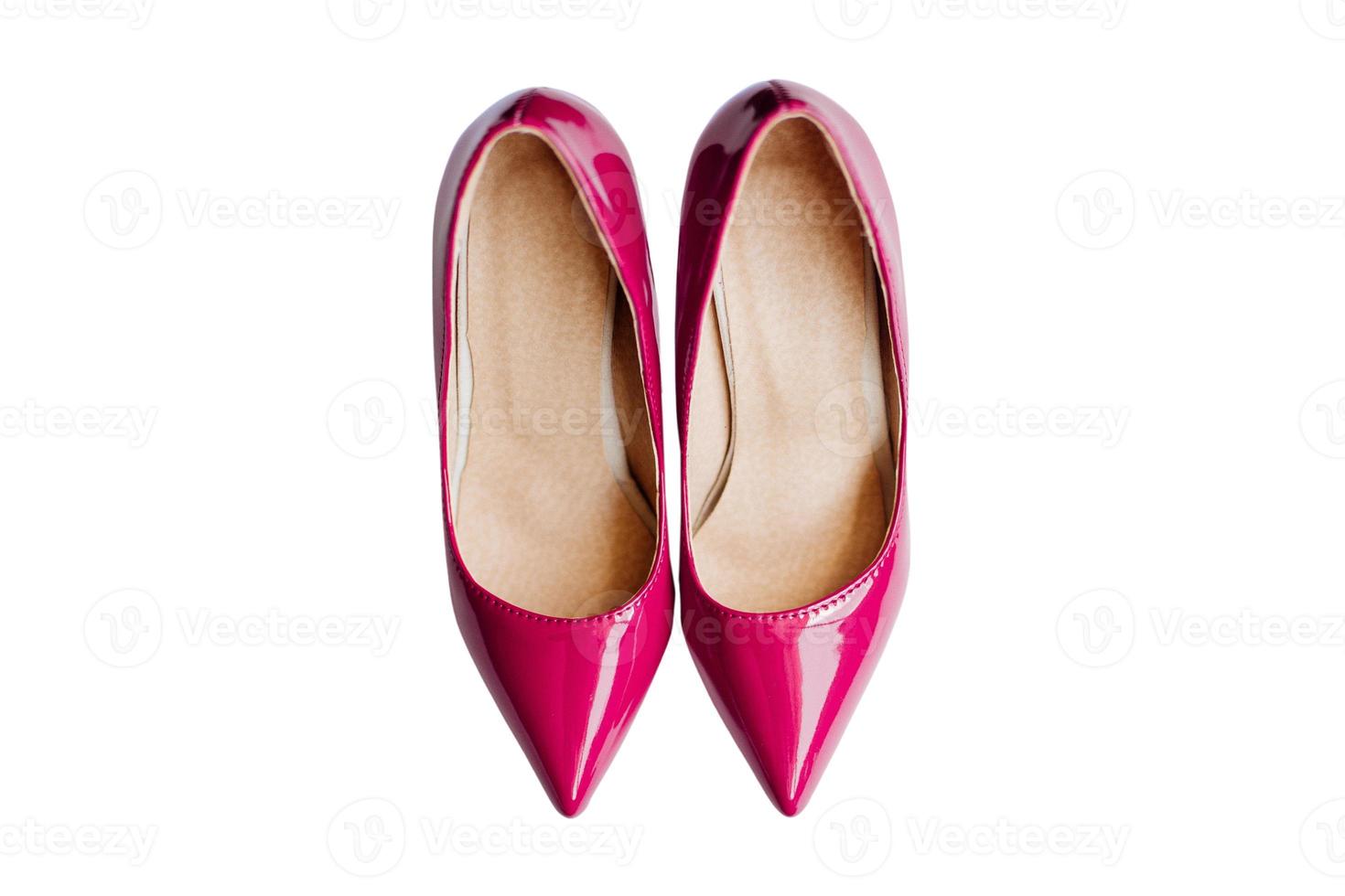 7324 Pink heels isolated on a transparent background photo
