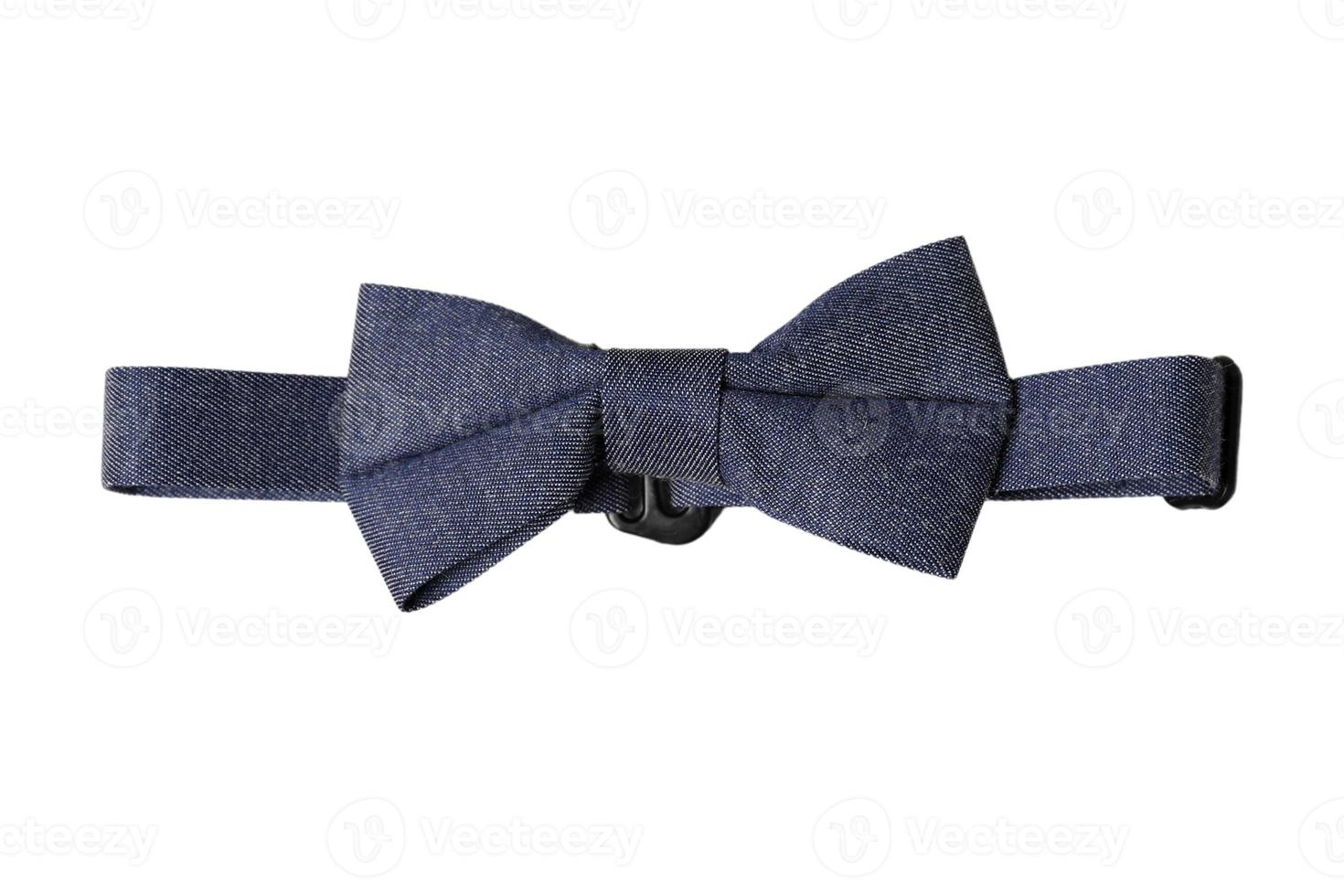 1179 Black bow tie isolated on a transparent background photo