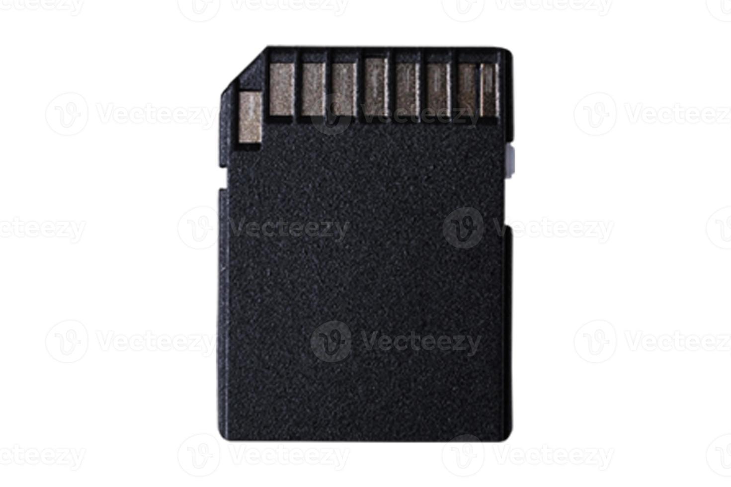 3671 Camera memory card isolated on a transparent background photo