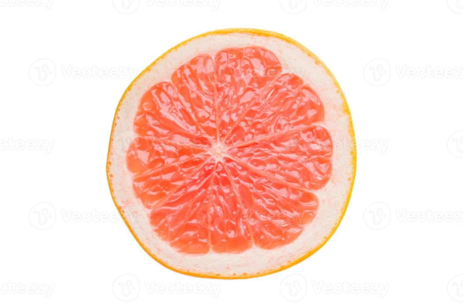 3336 Fresh half orange fruit isolated on a transparent background photo