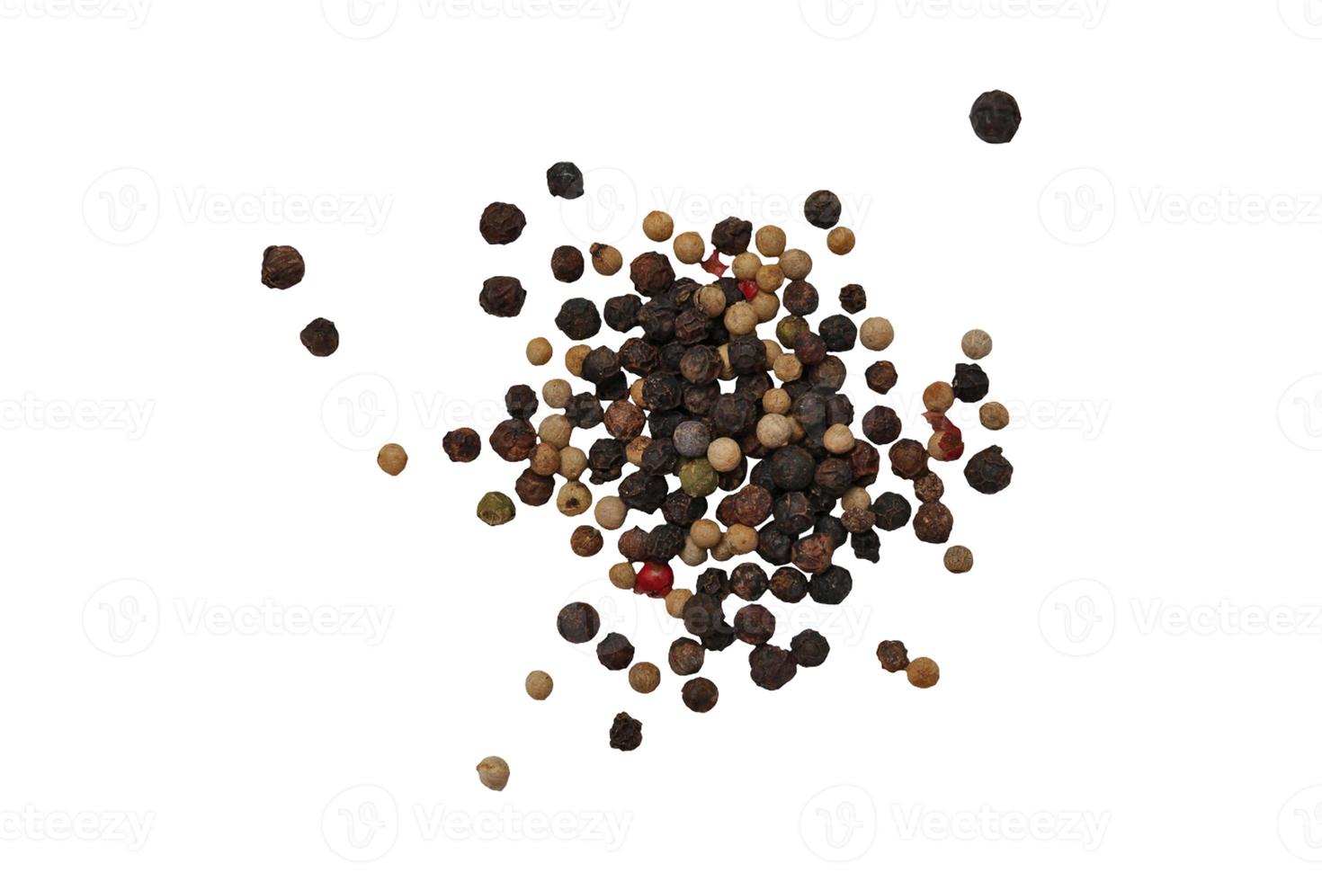 794 Black pepper isolated on a transparent background photo