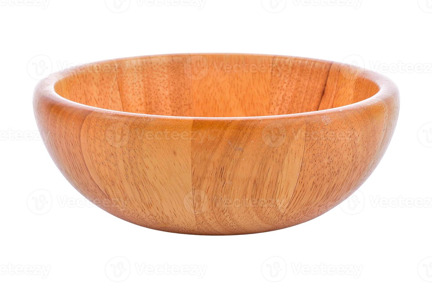 36 Wooden bowl isolated on a transparent background photo