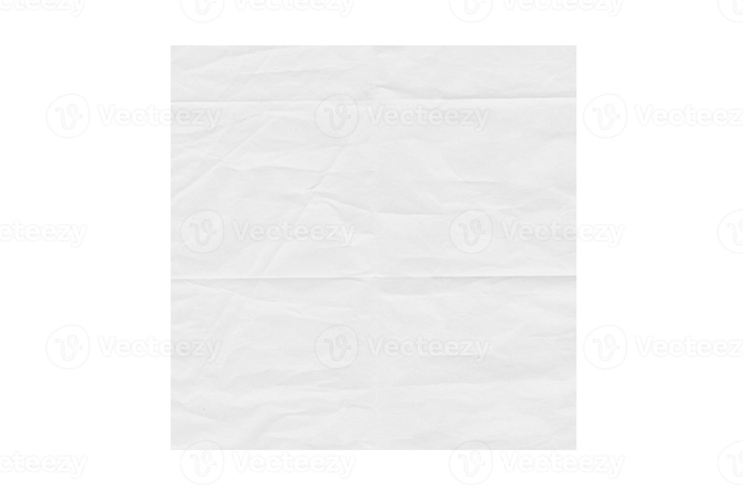 3932 White paper isolated on a transparent background photo